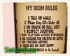 *ROOM RULES* 