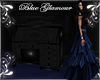 Blue Glamour Cabnet