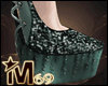 M69 Jaida Glitter Heels