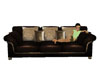 Brown Gold Couch