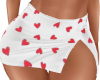 Valentines Hearts Skirt
