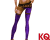 KQ Purple Sexy LeoPants