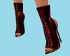 Chloe Lce Boots Red