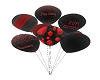 Red/Black HB Balloons