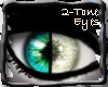 2tone Teal Blind Eyes F