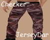 Checker Jeans BrownRedz