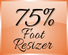 Foot Scaler 75% (F)