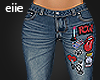 E. Badge Jeans
