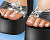 ❹.Mel  Black Platforms