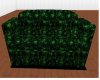 Cosmic green couch