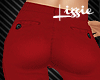 *L* Chino Skinnies Red