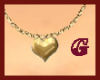 *G* GoldHeart Necklace