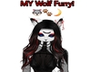 MY Wolf Furry Sticker