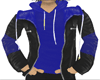 Chaotic Blue Hoodie