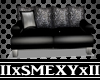 blk/gry Modern sofa