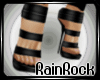 RR} Ribbon Sandals