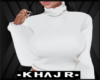 K! Sweater White Winter