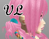 [VL] Pink Medusa Hair