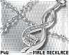 -P- Infinity Necklace /M