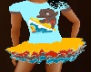 Bear Surfer Tutu