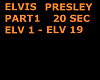 ELVIS PRESLEY PART 1