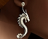 Dragon earrings - F