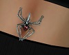 spider  belly ring