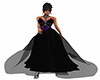 NCA Dress Black & purple