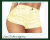 JT Short Shorts Yellow