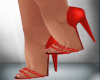 Elsa Red Heels