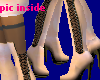 ! DivaBeige Boots & hose