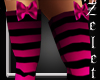 Pink Stripe Stocking