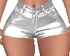 Short White Metallic