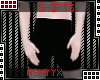 Black Furry Shorts | M