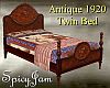 Antique 1920 Twin Bed TB