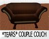 *TEARS* COUPLE COUCH