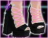 ✩ Lace Heels Black 2
