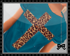 K- Tee leopard cross