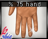%75 Male Hand Resizer
