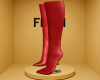 First Boots Red F