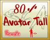 80 % avater tall resize