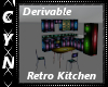 Derivable Retro Kitchen