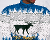 Christmas Sweater Blue