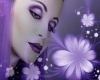 Fantasy, purple woman 