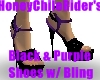 *HCR* Black&Purple Heels