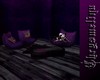 Purple Cuddle Couch