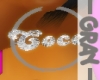 *MzH-COCO Earrings Gray