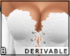 DRV Lace Top Open Skirt