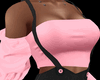 Suspneder Pantsuit-Pink