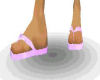 Lilac Flip Flops